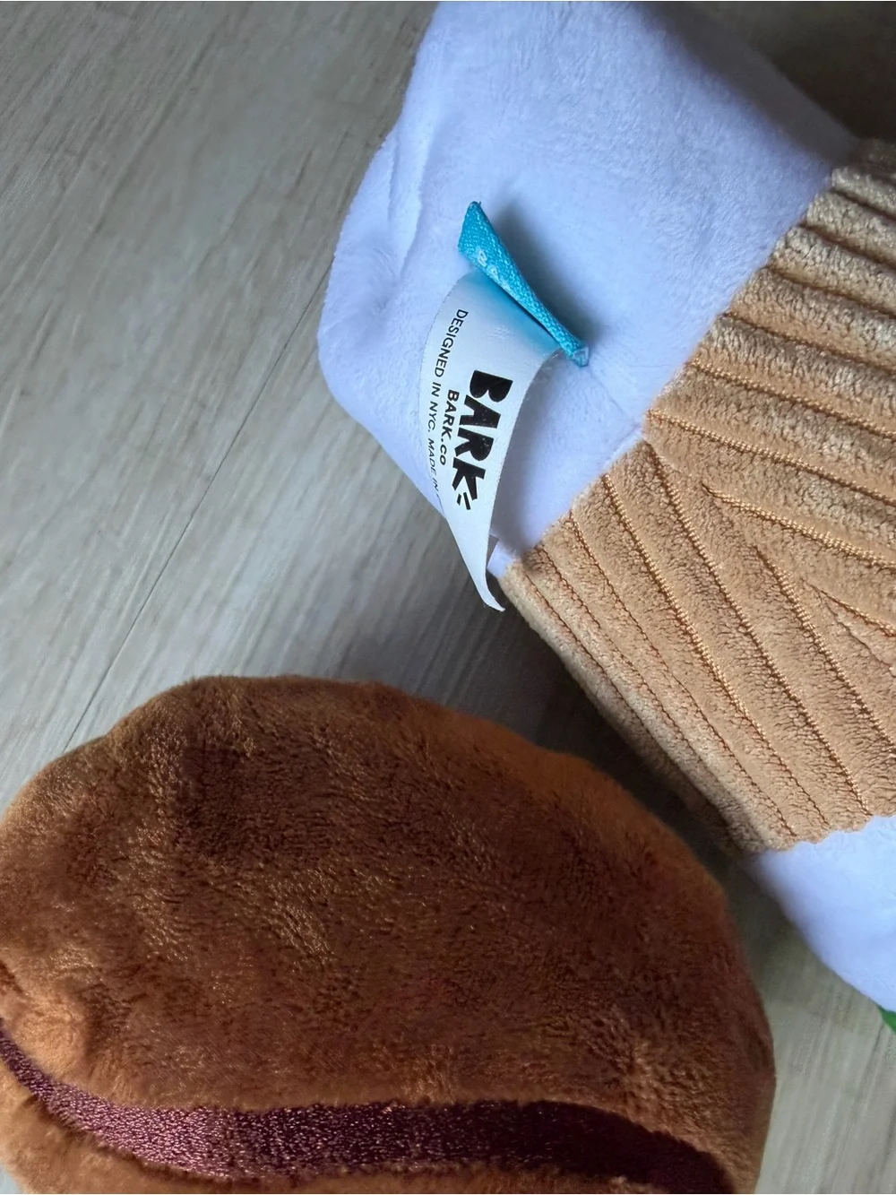 Bark Pup’s Place Coffee Multi Part Dog Toy